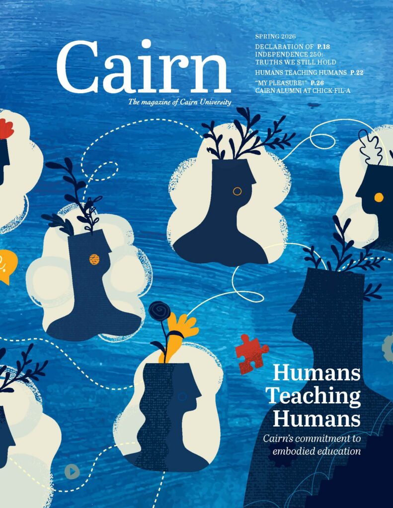 cover of the Spring 2026 issue of Cairn magazine
