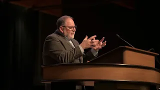 Dr. Williams in chapel