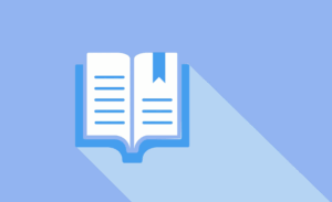 illustration of an open Bible