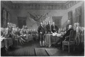 declaration of independence signing